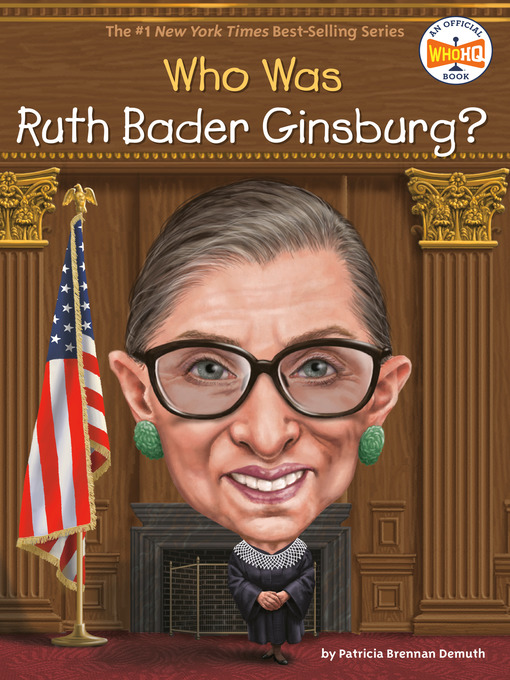 Cover image for Who Was Ruth Bader Ginsburg?